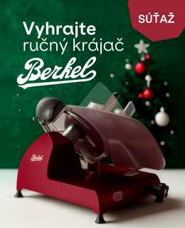 Súťaž so sviatočnou príchuťou: Vyhraj ikonický krájač Berkel Red Line 300