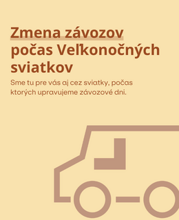 Zmena závozov počas Veľkonočných sviatkov