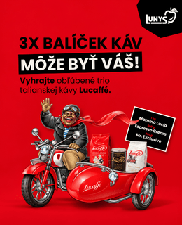 SÚŤAŽ S LUCAFFÉ: Vyhrajte kúsok Talianska