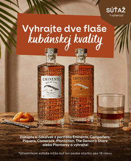 Súťaž Eminente: dva kubánske rumy, jeden výherca
