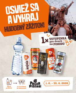 Vyhrajte vstupenky na festival Pohoda s Kofolou!