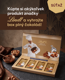 Sladký nákup, ešte sladšia výhra s Lindt