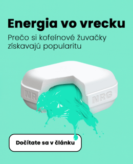 Energia vo vrecku: prečo si kofeínové žuvačky získavajú popularitu