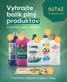 Súťaž o balíčky drogérie a kozmetiky na našom Instagrame