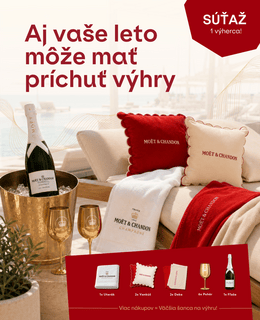Súťaž o exkluzívny set Moët &amp; Chandon