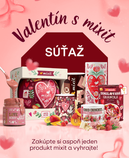 Valentínska súťaž s Mixit: láska ukrytá v chrumkavých dobrotách 