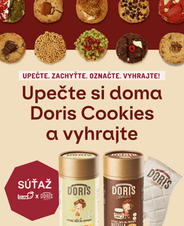 Súťaž: Keď sa pečenie zmení na zábavu s Doris Cookies
