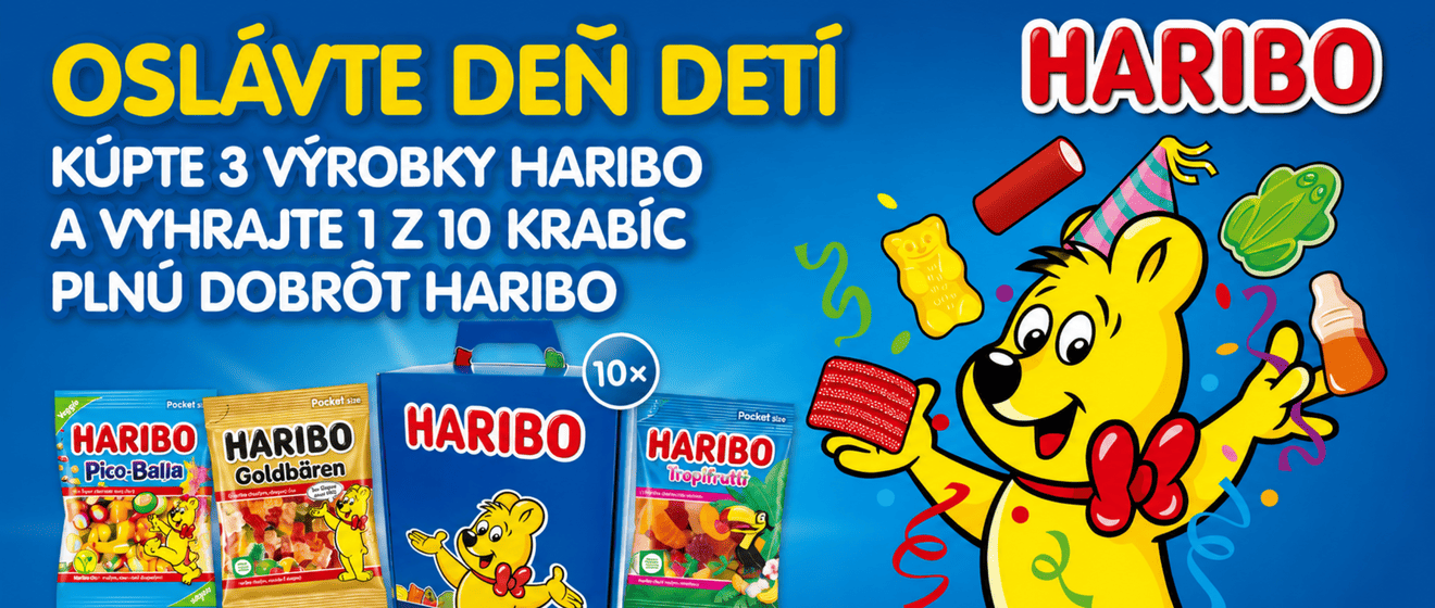 Haribo prináša sladkú súťaž