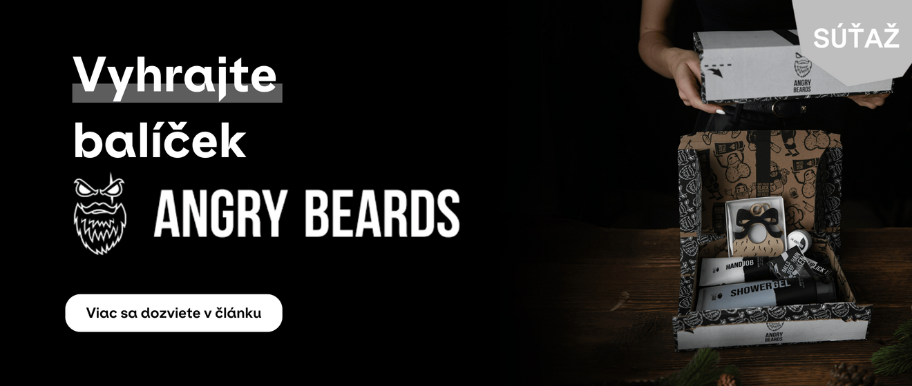 SÚŤAŽ o 2 balíčky Angry Beards