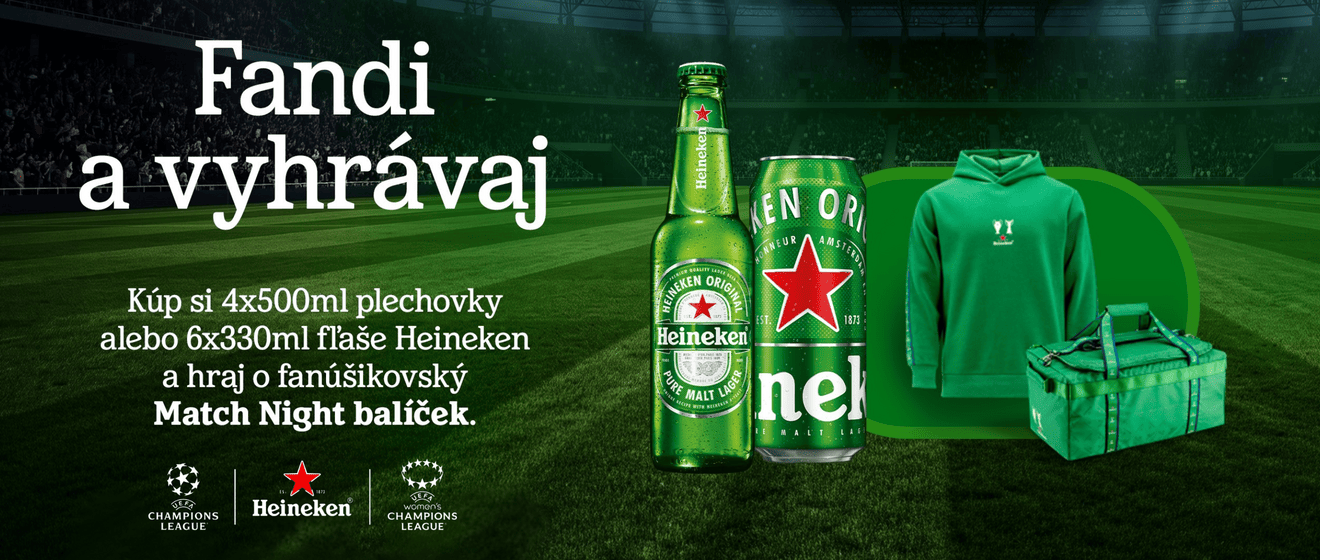 Fanúšikovský Match Night s Heinekenom