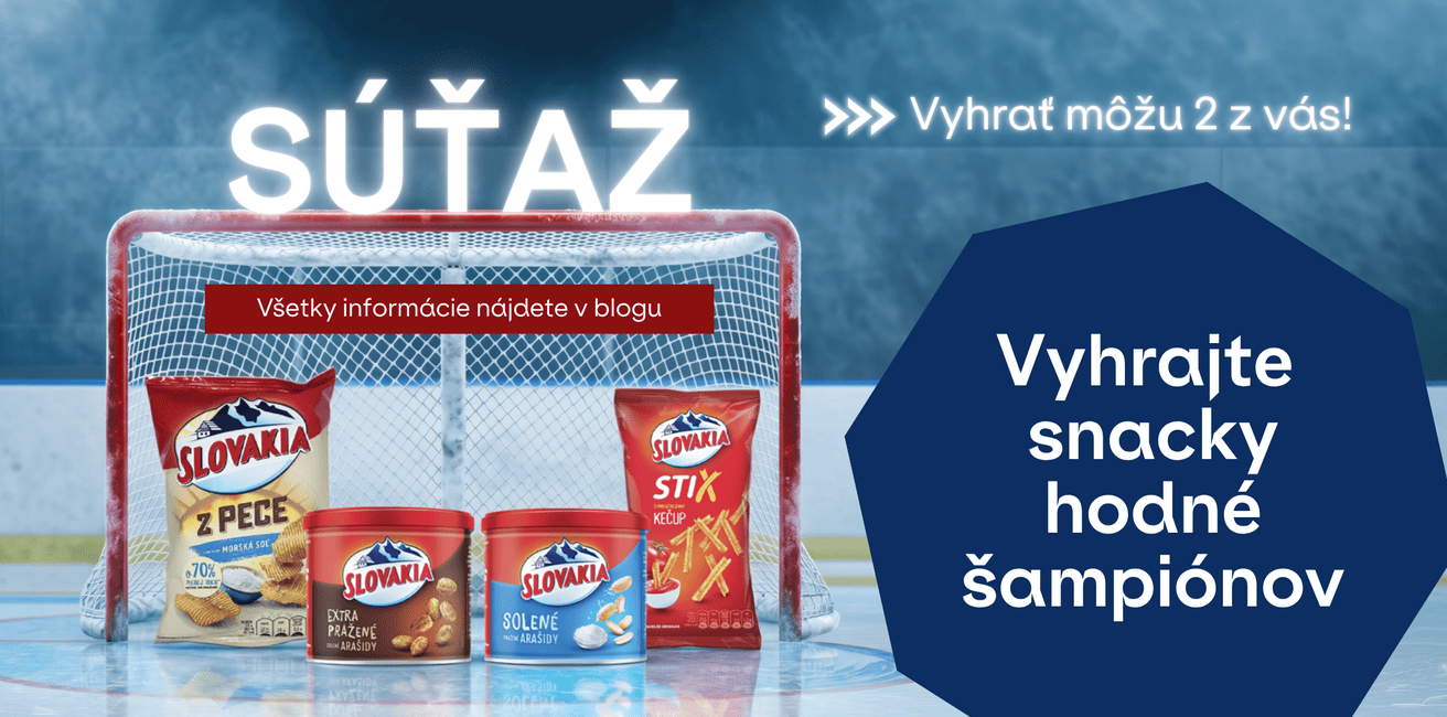 Súťaž o hokejové snack balíčky Slovakia