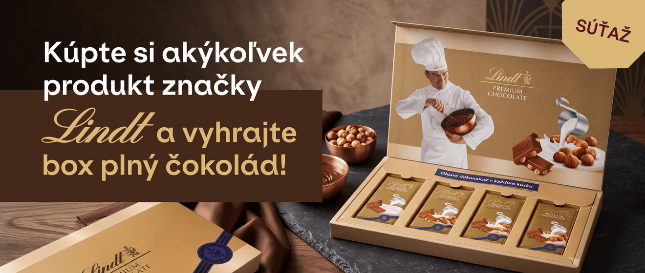 Sladký nákup, ešte sladšia výhra s Lindt