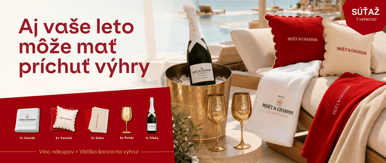 Súťaž o exkluzívny set Moët &amp; Chandon