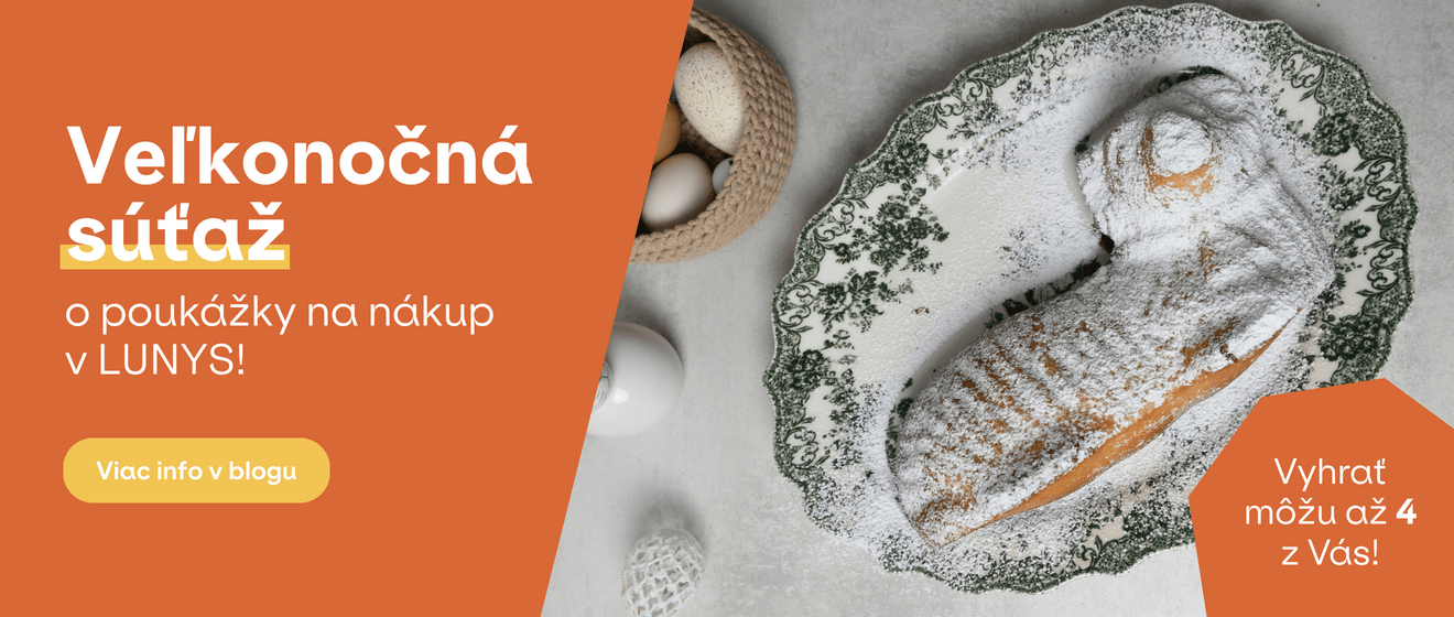 Veľkonočná súťaž o poukážky na nákup v Lunys! 
