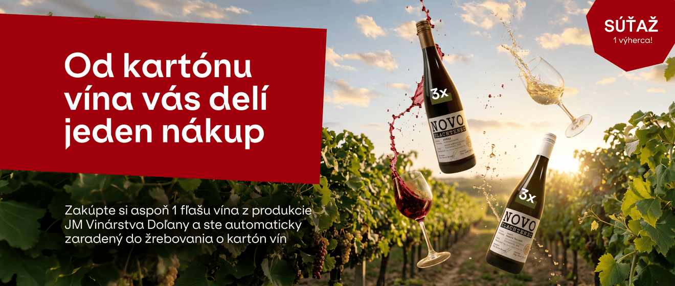 Na zdravie výhre s JM Vinárstvo Doľany