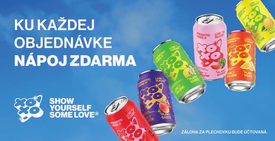 XOXO darček ku každej objednávke