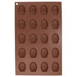 Orion Forma na pečenie 20x labky hnedá silikón