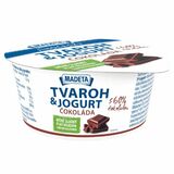 Tvaroh &amp; jogurt čokoláda 135g Madeta