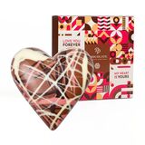 DP Chocolate Srdiečko z mliečnej čokolády s lieskovými orechmi 100g