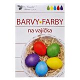 Farby na vajíčka tablety, 5ks