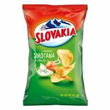 Slovakia Chips s príchuťou Smotana s cibuľou 130g