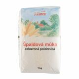 Múka Špaldová celozrnná polohrubá 1000g J. Vince