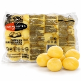Zemiaky Parisienky bez šupky 25-35mm chladené  predvarené 2kg Farm Frites