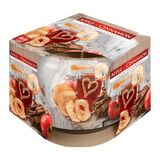 Vonná sviečka Apple-Cinnamon 100g  Bispol
