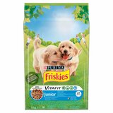 Friskies dog, Junior kura zelenina a mlieko 8 kg