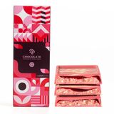 DP Chocolate Creamy Crunch Valentín Malinová čokoláda 100g