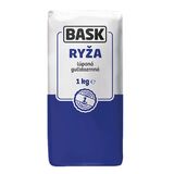 Ryža guľatozrnná lúpaná 1kg Bask