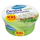 Syrokrém čerstvá chuť XXL s pažítkou 150g