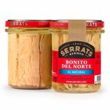 Tuniak biely filety vo vlastnej šťave 190g Serrats