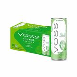  Voss minerálna voda perlivá limetka mäta 330ml*ZO