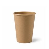 Papierový pohár kraft 90mm, 330ml 50ks