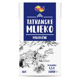Mlieko polotučné 1,5% 1l Tami