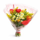 Kytica čerstvých kvetov Z lásky