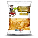 Gazdovské zemiakové lupienky horčica SlovChips 75 g