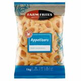 Mrazené Cibuľové krúžky Appetizers 1kg Farm Frites