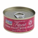 Fish4cats Finest Konzerva Tuniak s krevetami 70g