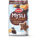 Müsli pomaranč a horká čokoláda 500g Emco