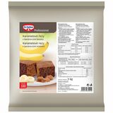 Karamelové rezy s banánovými kúskami 3kg Dr. Oetker