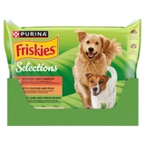 Friskies Adult kapsičky pre psov mix v šťave 4x85g
