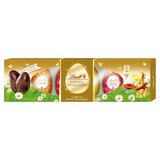 Lindt Eggs horká čokoláda plnená alkoholom Mix 108g