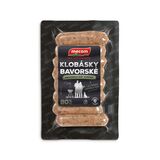 Klobásky bavorské 80% 210g Mecom
