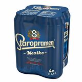 Pivo Staropramen 0% nealkoholické 4x500ml *ZO