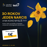 Deň narcisov – finančná pomoc 1 €