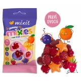 Ovocné Mixies malina, čučoriedka, pomaranč 35g Mixit