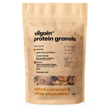 Granola slaný karamel s bielou čokoládou proteínová 350g Vilgain