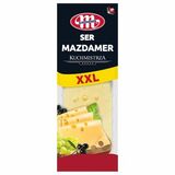 Syr Mazdamer ( ementál ) 44% plátky 1kg Mlekovita